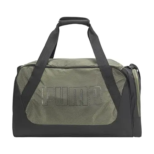 PUMA unisex-adult Form Factor Duffel with Adjustable Strap, Padded Bottom & Zip Pockets - 3