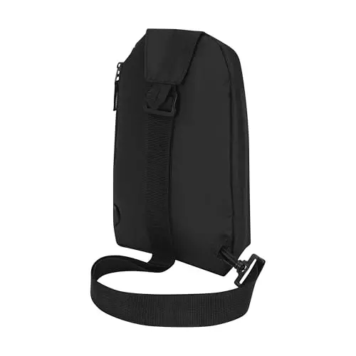 PUMA EVERCAT SIDEWALL SLING BACKPACK,Black/Silver,One Size - 3