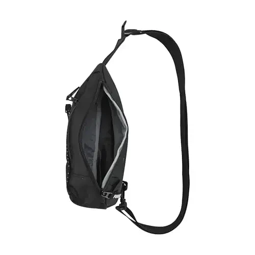 PUMA EVERCAT SIDEWALL SLING BACKPACK,Black/Silver,One Size - 4