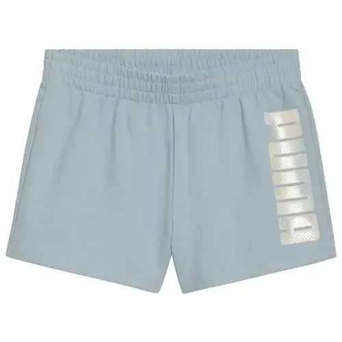 PUMA Girls' Cotton French Terry Short - PUMA
