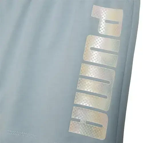 PUMA Girls' Cotton French Terry Short - 4