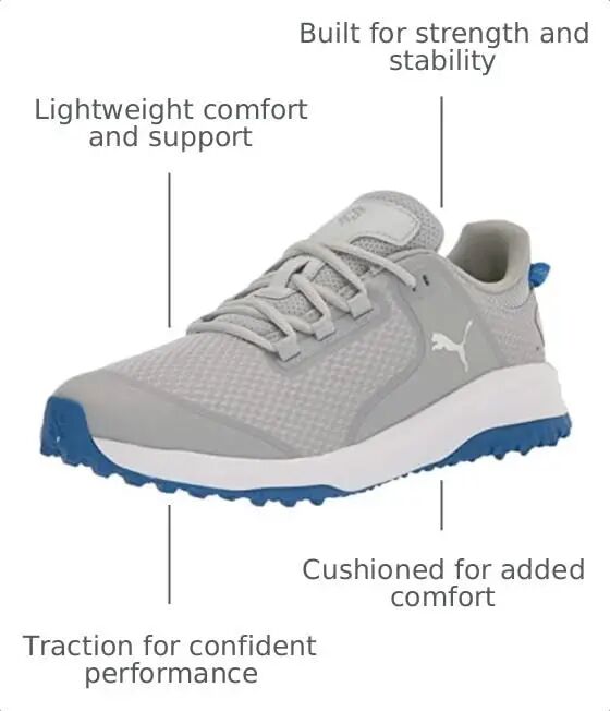 Puma Golf Mens Fusion Grip Extra Wide - 3