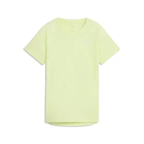 PUMA Womens Run Favorites Velocity Crew Neck Short Sleeve Athletic Running Casual Tops - Green 