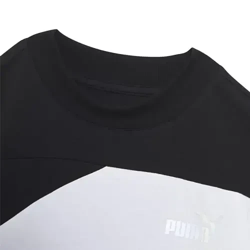 PUMA Girls Short Sleeve T-Shirt, Fashion Prints & Colors, Soft and Comfortable - 3