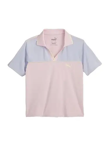 PUMA Girls Short Sleeve T-Shirt, Fashion Prints & Colors, Soft and Comfortable - 1