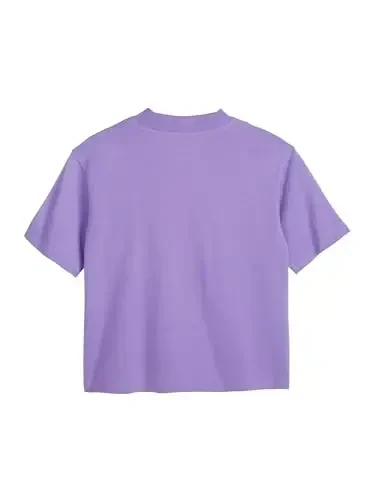 PUMA Girls Short Sleeve T-Shirt, Fashion Prints & Colors, Soft and Comfortable - 2