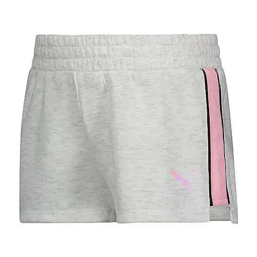 PUMA Kids Summer Daze French Terry Shorts (Big Kid) - 3
