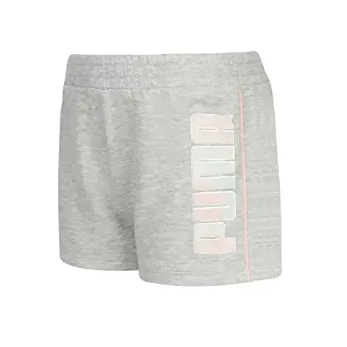 PUMA Girls' Cotton French Terry Short - MODAZONE (1)