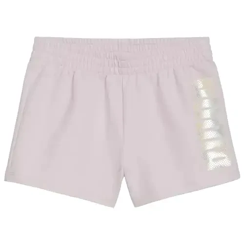 PUMA Girls' Cotton French Terry Short - 1