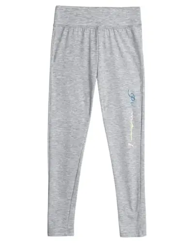 PUMA Girls' Leggings - Comfort Stretch Athletic Legging Pants - Active Yoga Pants for Girls – Flare or Basic Leggings (S-XL) 