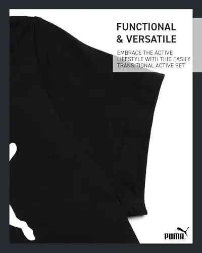 PUMA Girls T Shirts - 2 Pack Short Sleeve Logo Graphic Tees - Casual Everyday Athletic Shirts for Girls (Sizes: S-XL) - 5