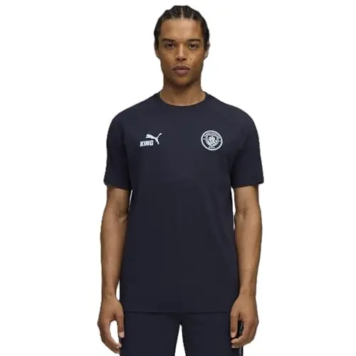PUMA Manchester City King Tee - Unisex | Official licensed; regular fit; short sleeves; breathable - 1