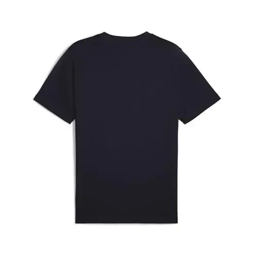 PUMA Mens Essentials Logo Crew Neck Short Sleeve Casual Tops Casual - PUMA (1)