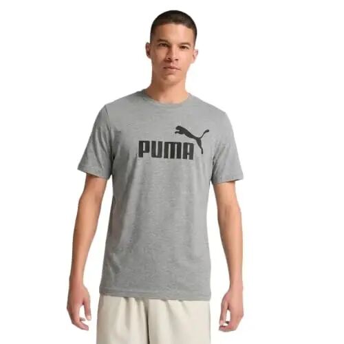 PUMA Mens Essentials Logo Crew Neck Short Sleeve Casual Tops Casual - PUMA (1)