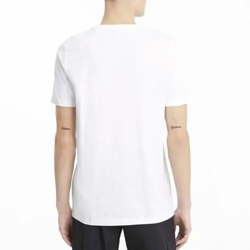 PUMA Mens Essentials Logo Crew Neck Short Sleeve Casual Tops Casual - Puma (1)