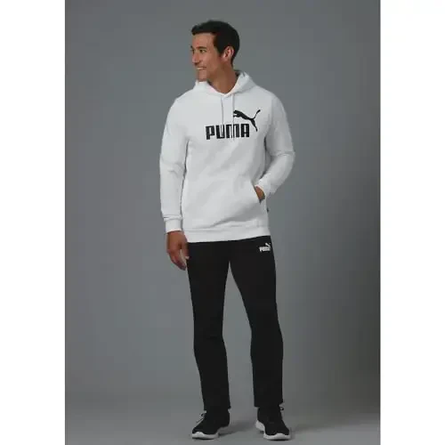 PUMA Men's Essentials Logo Fleece Hoodie (Available in Big & Tall) - 4