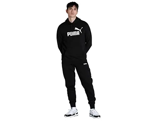 PUMA mens Essentials Logo Fleece Hoodie (Available in Big & Tall) - 6