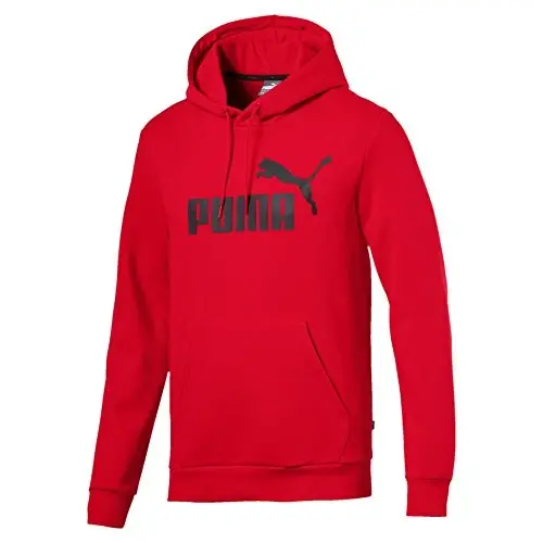PUMA mens Essentials Logo Fleece Hoodie (Available in Big & Tall) - 1