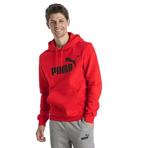 PUMA mens Essentials Logo Fleece Hoodie (Available in Big & Tall) - 4