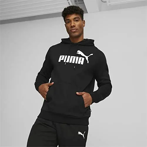 PUMA mens Essentials Logo Fleece Hoodie (Available in Big & Tall) - 3