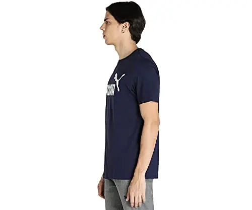 Puma Mens Essentials Logo T-Shirt (Available in Big & Tall) - 3