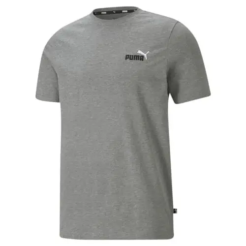 Puma Mens Essentials Logo T-Shirt (Available in Big & Tall) 