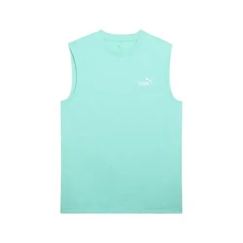 PUMA Mens Essentials Resort Graphic Crew Neck Short Sleeve Casual Tops Casual - Blue - Puma