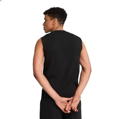 PUMA Men's Essentials Sleeveless Sleeveless T-Shirt (Available in Big & Tall) - 4