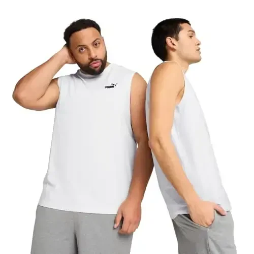 PUMA Men's Essentials Sleeveless T-Shirt (Available in Big & Tall) 