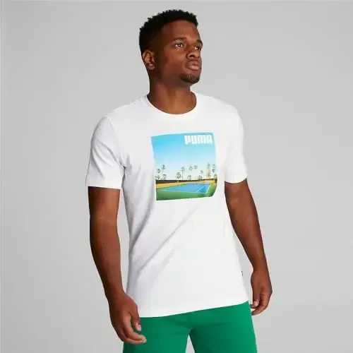 PUMA Mens Graphic T-Shirt (Available in Big and Tall Sizes) - 4
