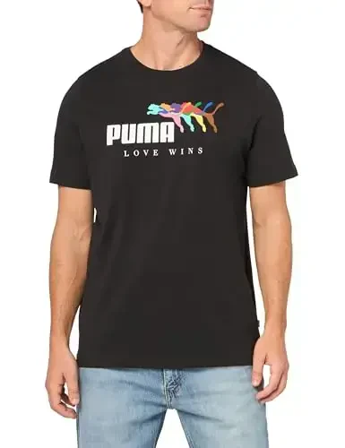 PUMA Mens Graphic T-Shirt (Available in Big and Tall Sizes) - MODAZONE
