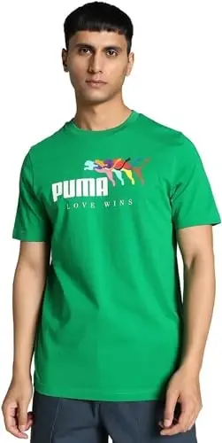 PUMA Mens Graphic T-Shirt (Available in Big and Tall Sizes) - MODAZONE
