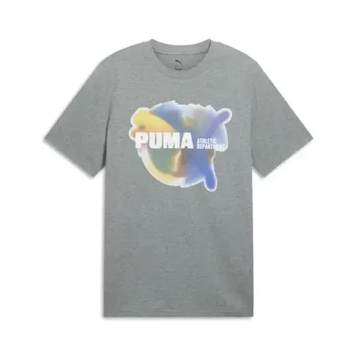 PUMA Mens Graphic T-Shirt (Available in Big and Tall Sizes) - MODAZONE