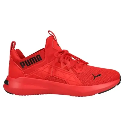 PUMA Mens Softride Enzo 5 Running Sneakers Shoes - White - 1