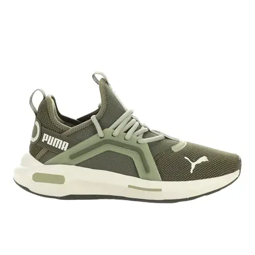 PUMA Mens Softride Enzo 5 Running Sneakers Shoes - White - 1