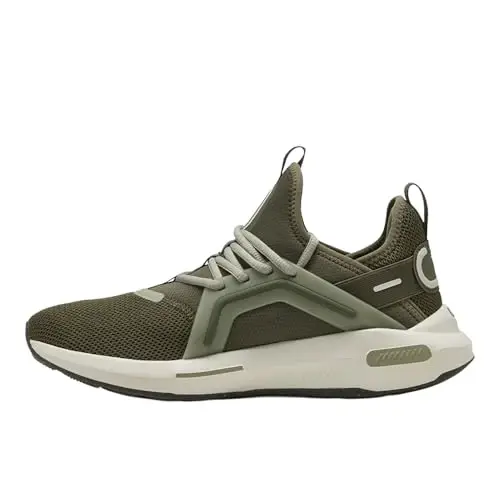 PUMA Mens Softride Enzo 5 Running Sneakers Shoes - White - 4