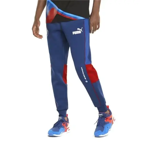 Puma Men's Standard BMW MMS Essentials Fleece Sweatpants - 1
