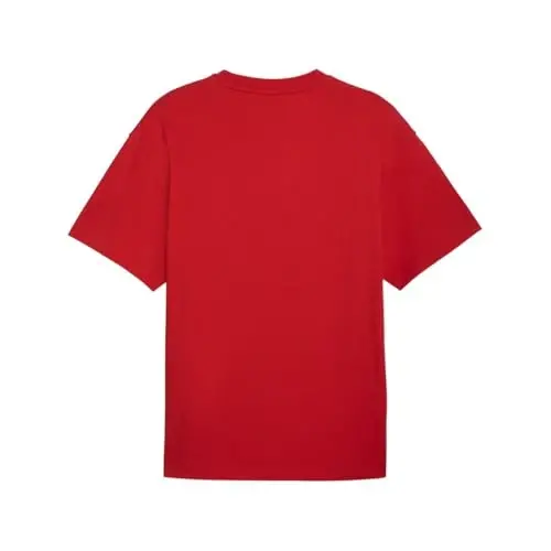PUMA Men's Village Wear Graphic Crew Neck Short Sleeve Casual Tops Casual - 3