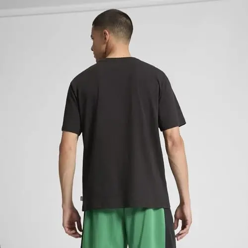 PUMA Mens Village Wear Graphic Crew Neck Short Sleeve Casual Tops Casual - 3