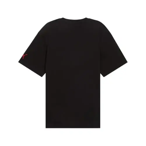 PUMA Mens Village Wear Graphic Crew Neck Short Sleeve Casual Tops Casual - Black - 4