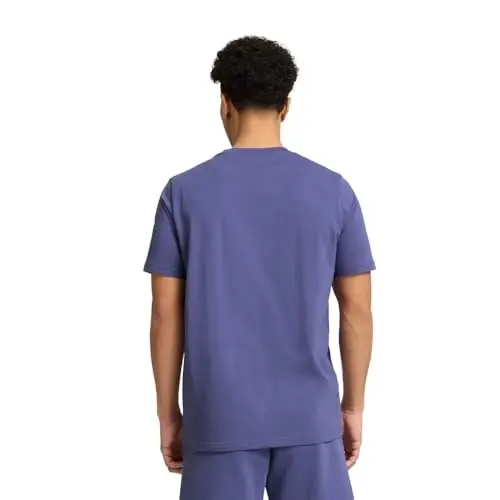PUMA Mens Village Wear Graphic Crew Neck Short Sleeve Casual Tops Casual - Black - Puma (1)