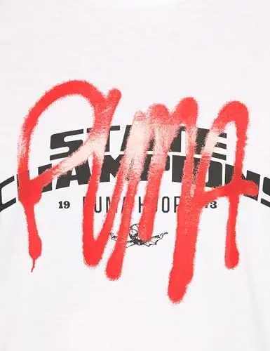 PUMA Мужская футболка с графическим принтом (Доступна в больших и высоких размерах) - 3