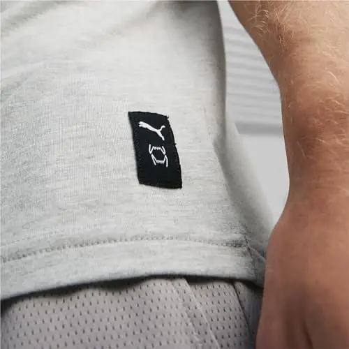 PUMA Мужская футболка с графическим принтом (Доступны большие размеры) - 4