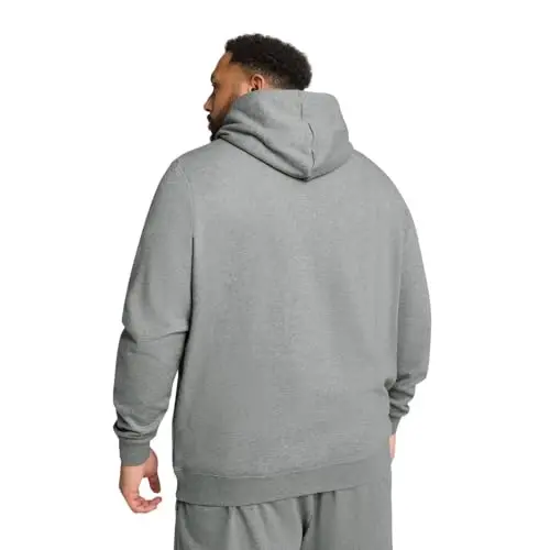 PUMA мужская толстовка Essentials Logo Fleece (доступна в больших и высоких размерах) - 4