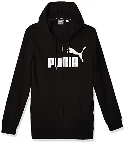 PUMA мужская толстовка Essentials Logo Fleece (доступна в больших и высоких размерах) 