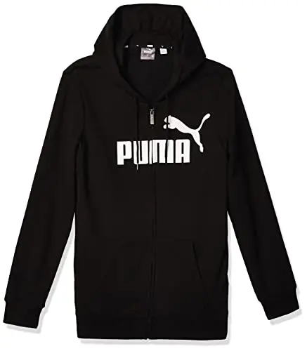 PUMA мужская толстовка Essentials Logo Fleece (доступна в больших и высоких размерах) 