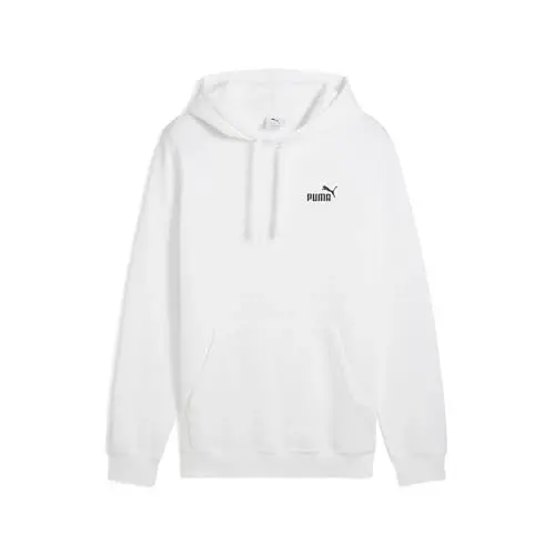 PUMA Мужская худи Essentials No. 1 Logo Casual Outerwear Casual - Черный - 1