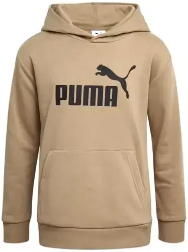 PUMA o'g'il bolalar uchun kapüşon - Fleece Pullover Atletik Sviter, Kenguru cho'ntakli - O'g'il bolalar uchun Performance kapüşon (O'lchamlar: 8-20) - 1