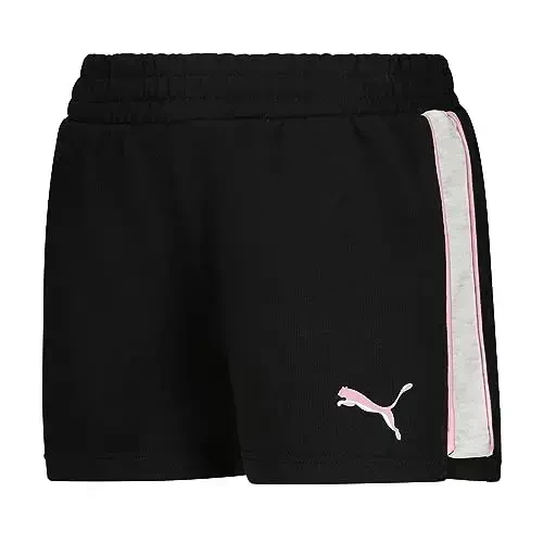 PUMA Qizlar uchun paxtali yumshoq matoli shorti - 3