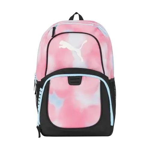 PUMA unisex-adult Contender Backpack with Laptop Sleeve, Item Organizer & Media Pocket - 1